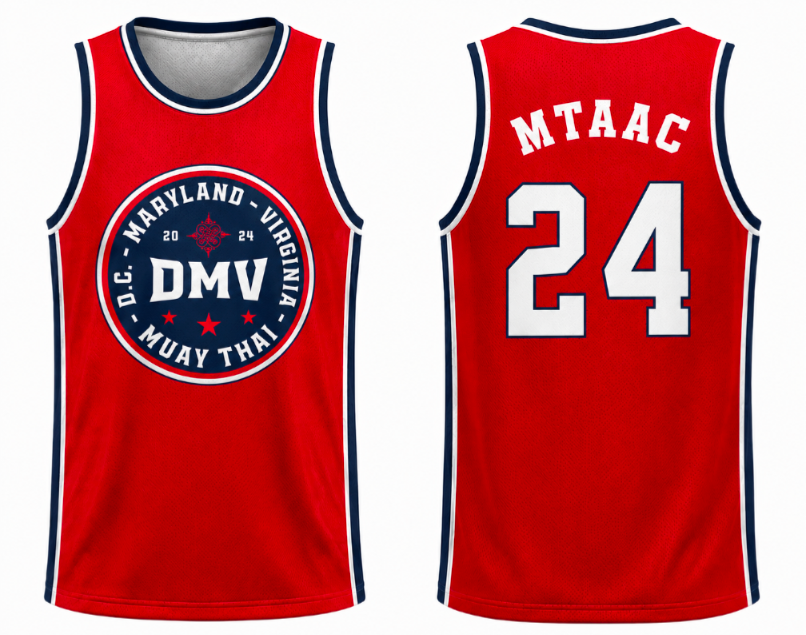 DMV Muay Thai Basketball Jersey