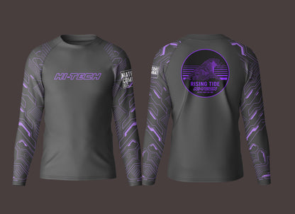 Hi-Tech Ranked Rashguard (Purple)