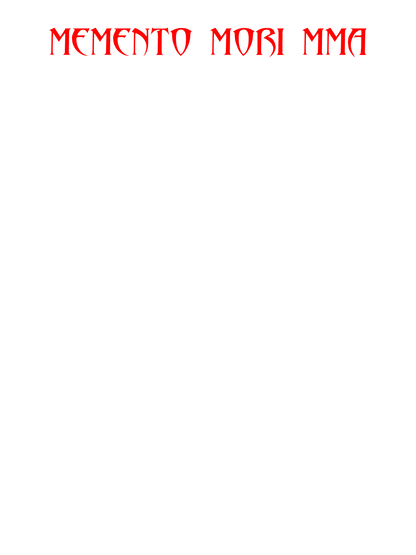 Memento Mori MMA "Hourglass" Tanktop