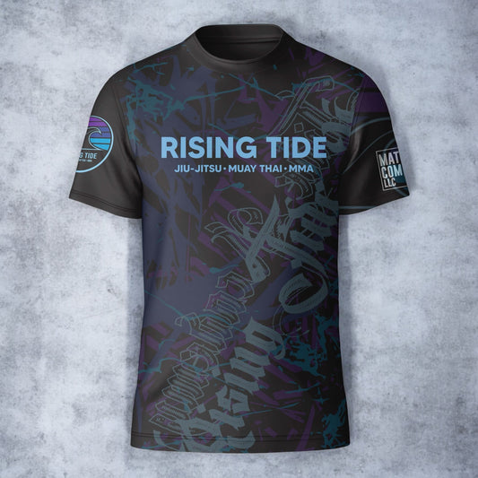 Rising Tide Text Rashguard