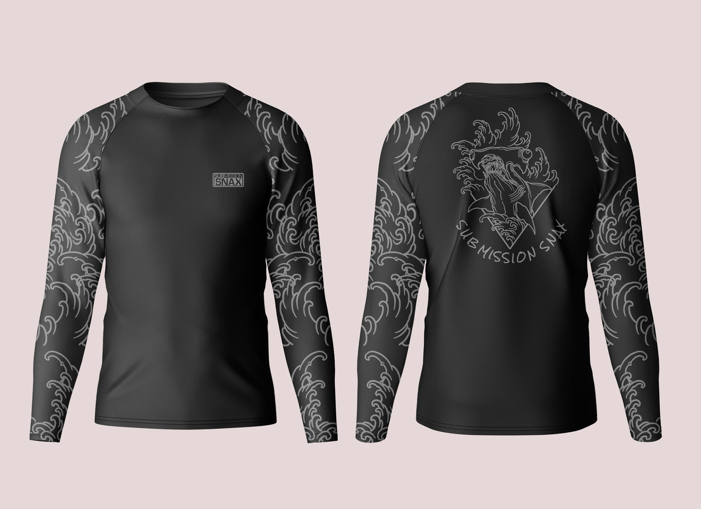 Submission Snax "Martelo" Ranked Rashguard (Black)