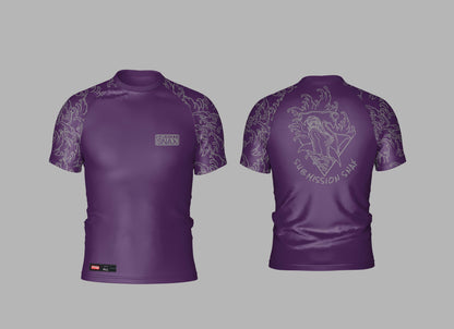 Submission Snax "Martelo" Ranked Rashguard (Purple)
