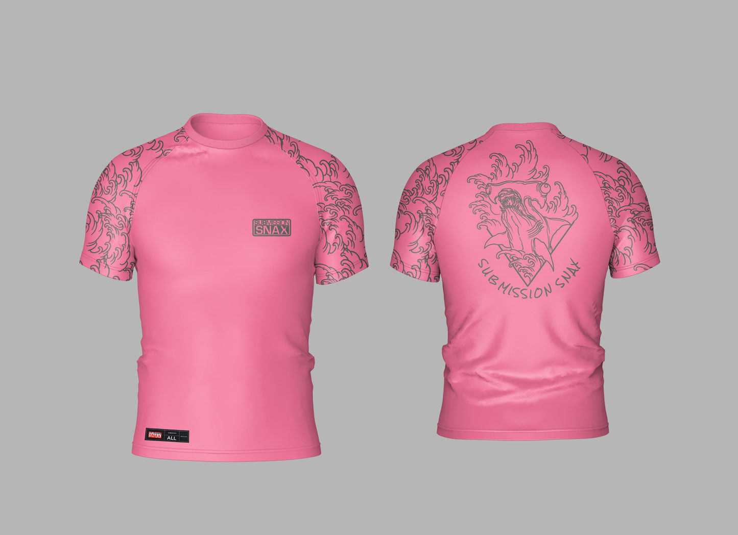 Submission Snax "Martelo" Rashguard (Pink)