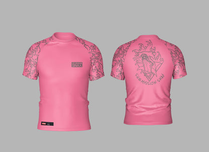 Submission Snax "Martelo" Rashguard (Pink)