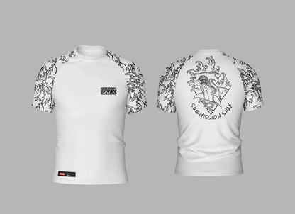 Submission Snax "Martelo" Ranked Rashguard (White)